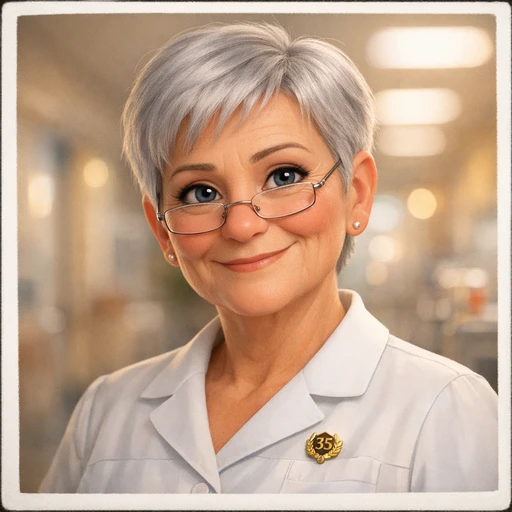 Schwester Margit — Stationsleitung ZNA