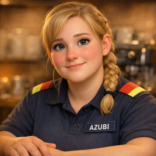 Sarah — NFS-Auszubildende